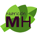 logo nutricion mh, nutriologa, cdmx